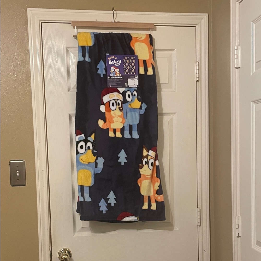 Bluey Plush Throw Kids Blanket